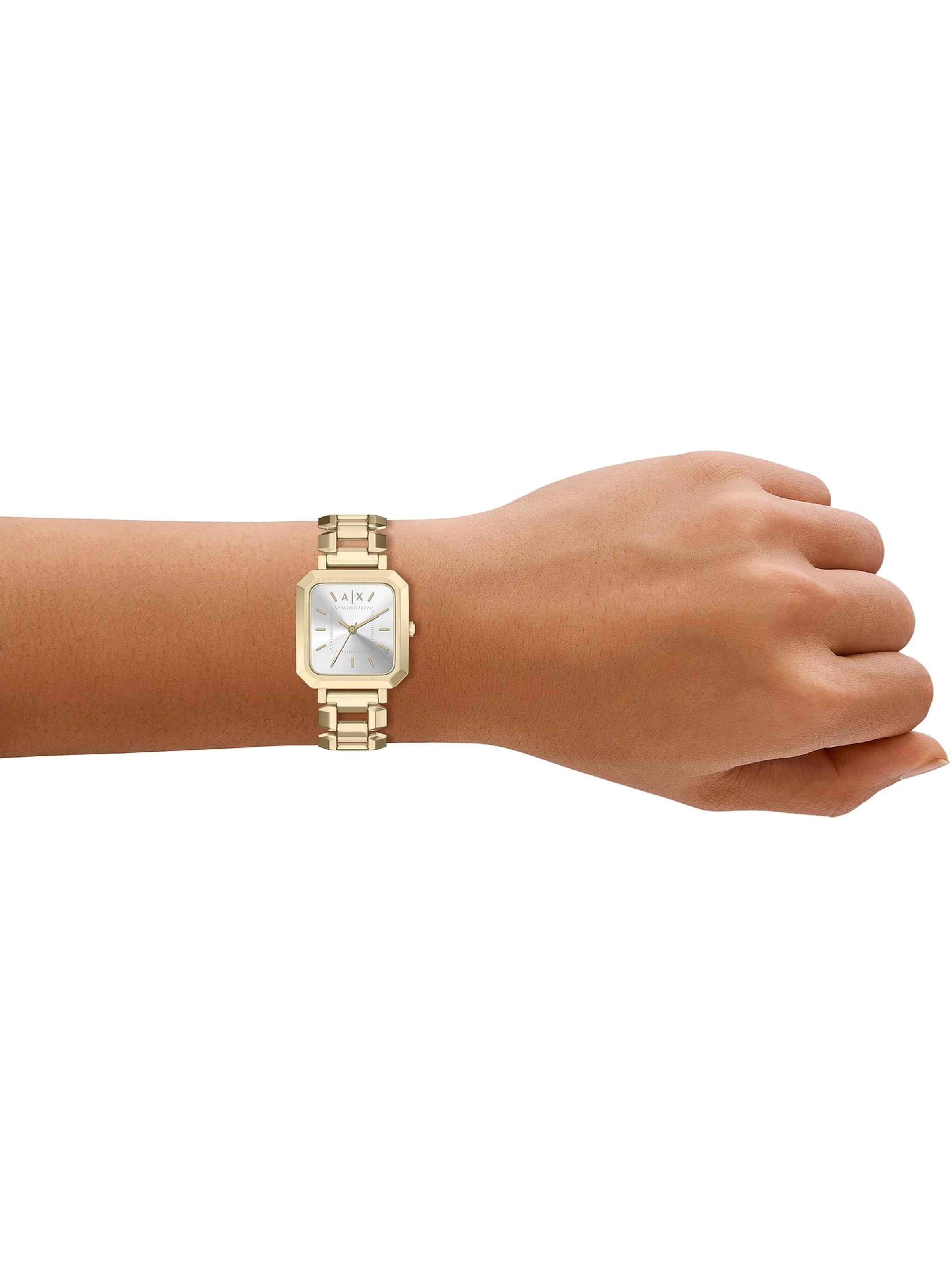 ARMANI EXCHANGE Schmuckset in Gold: Vorderseite