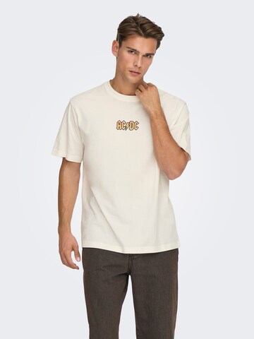 smėlio Only & Sons Marškinėliai 'ONSACDC': priekis