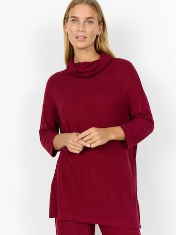 Soyaconcept Shirt in Rood: voorkant