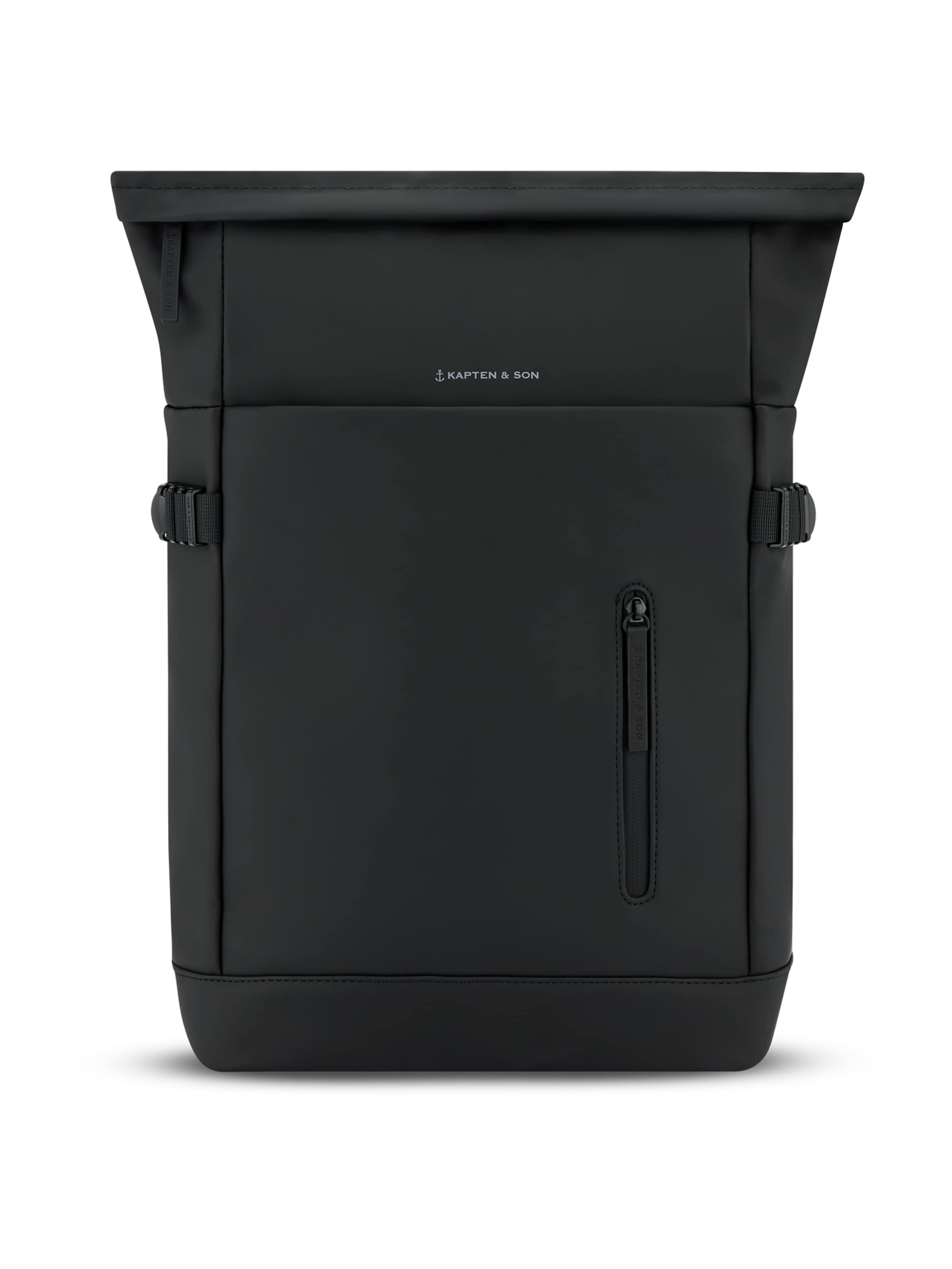 Kapten & Son Rugzak 'Helsinki' in Zwart: voorkant