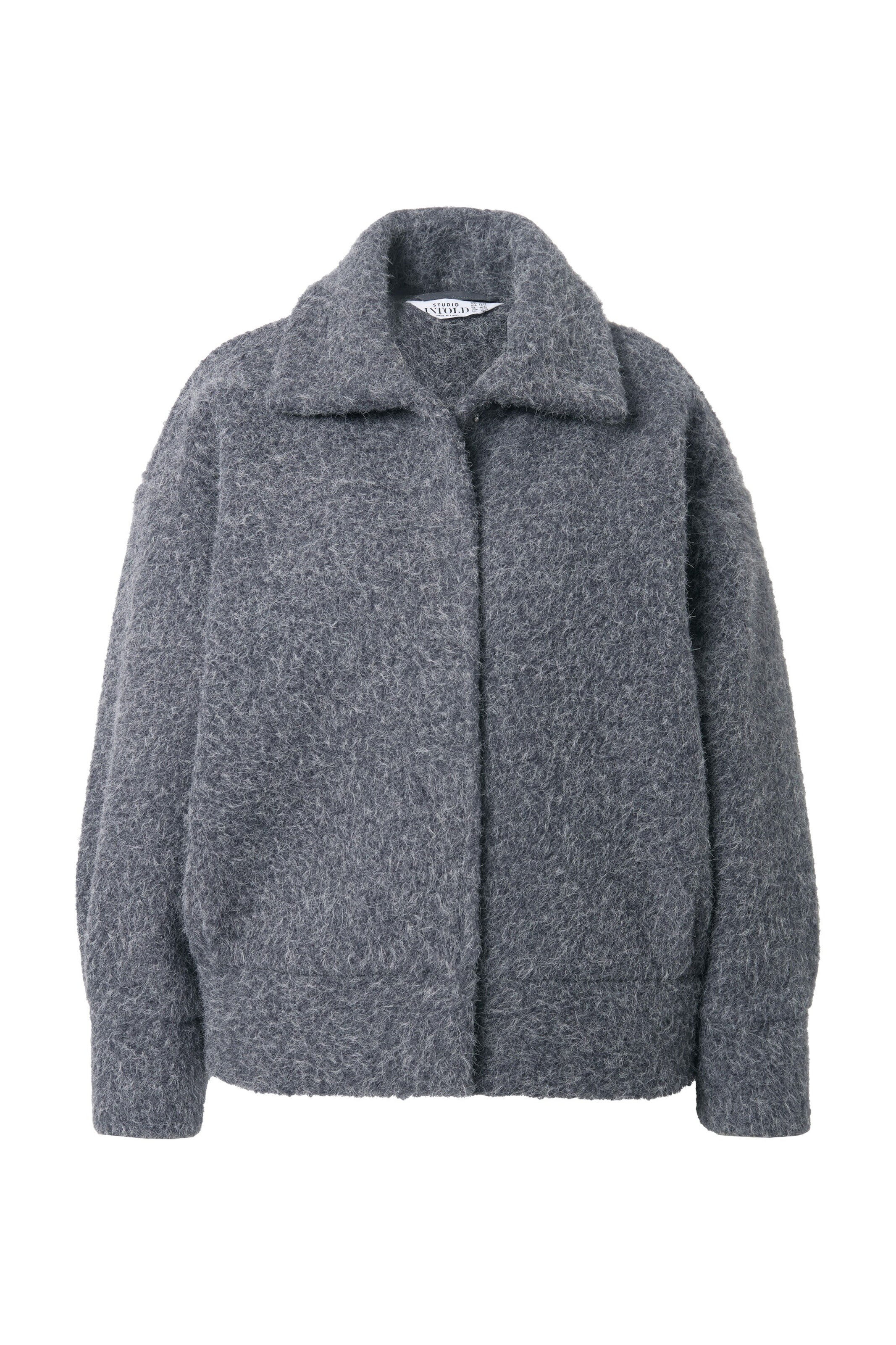 Studio Untold Tussenjas in Grijs: voorkant