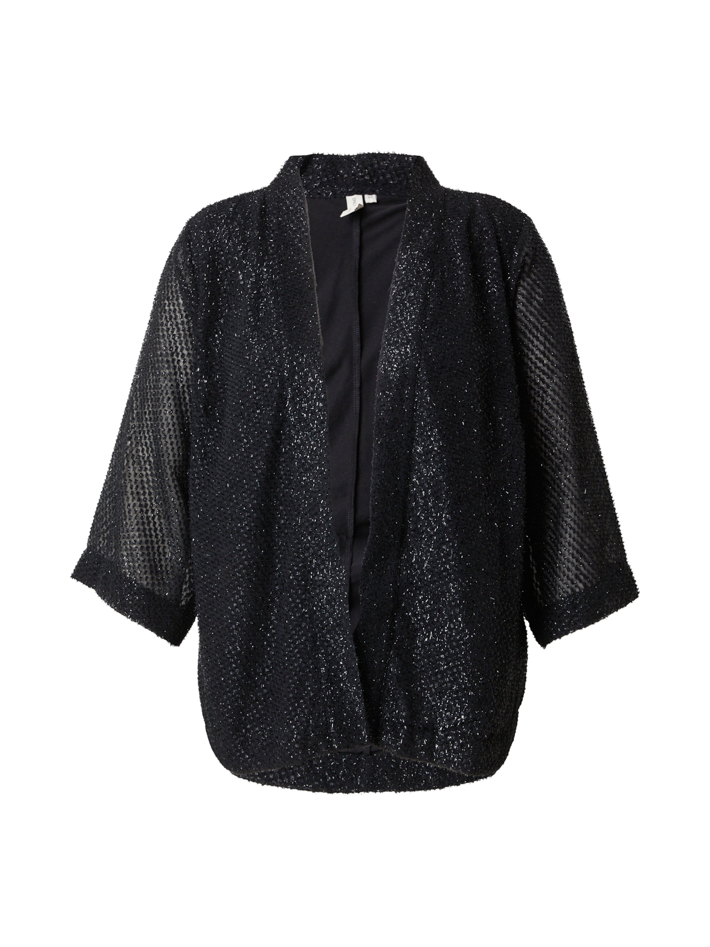 ONLY Carmakoma Kimonó 'CARSILVANA' - fekete: elől