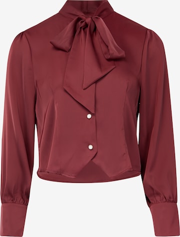 usha BLACK LABEL Blouse in Rood: voorkant