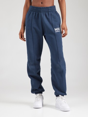 Nike Sportswear Tapered Hose in Blau: Vorderseite