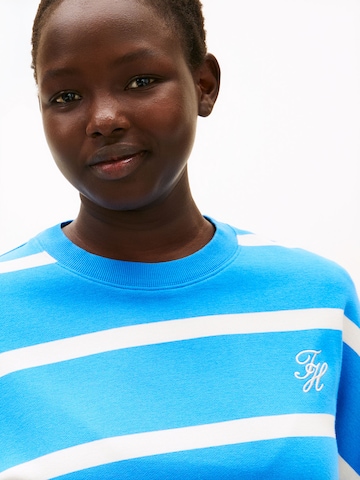 Tommy Hilfiger Curve Mikina - Modrá