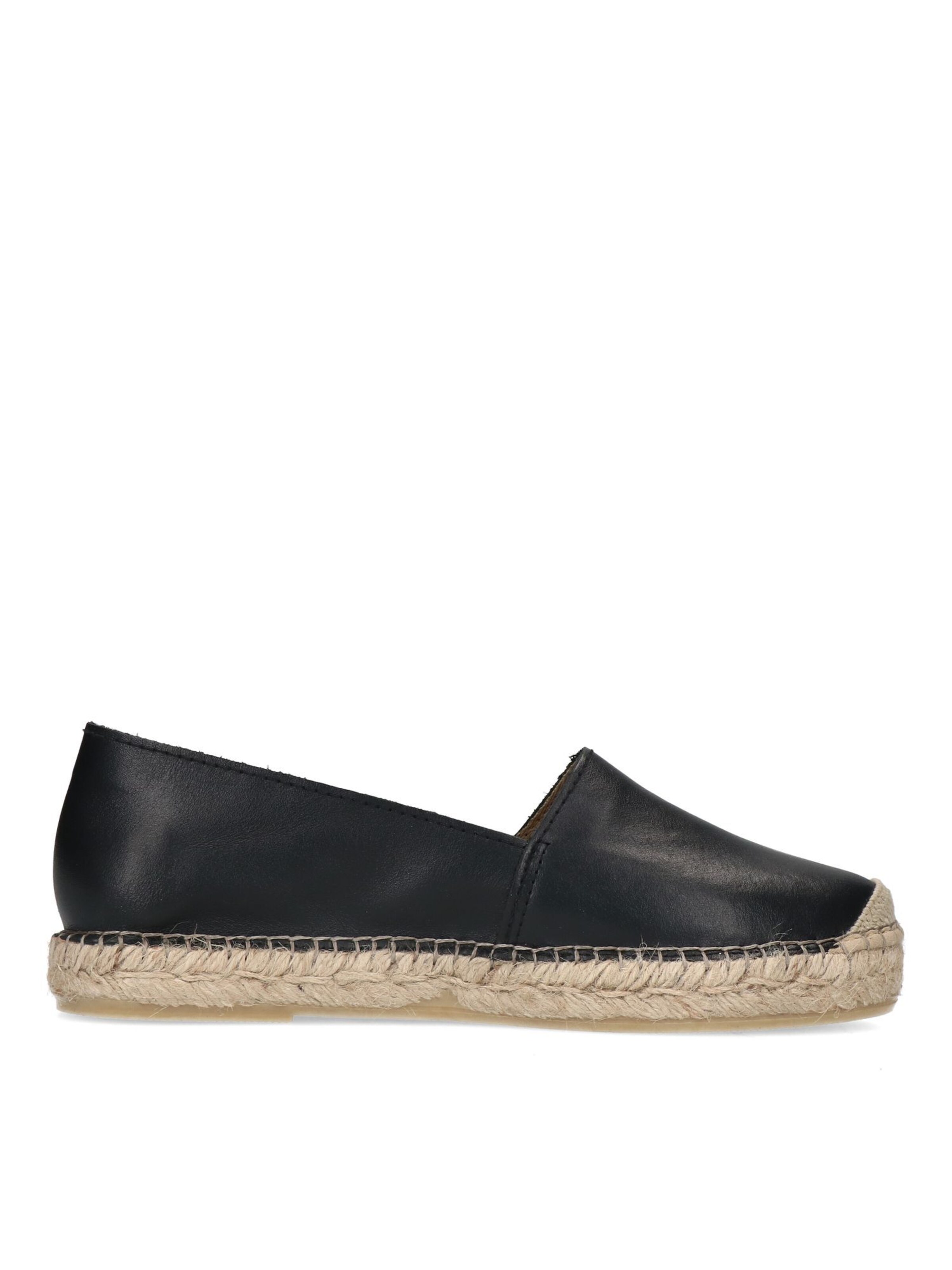 MANFIELD Espadrilles in Black