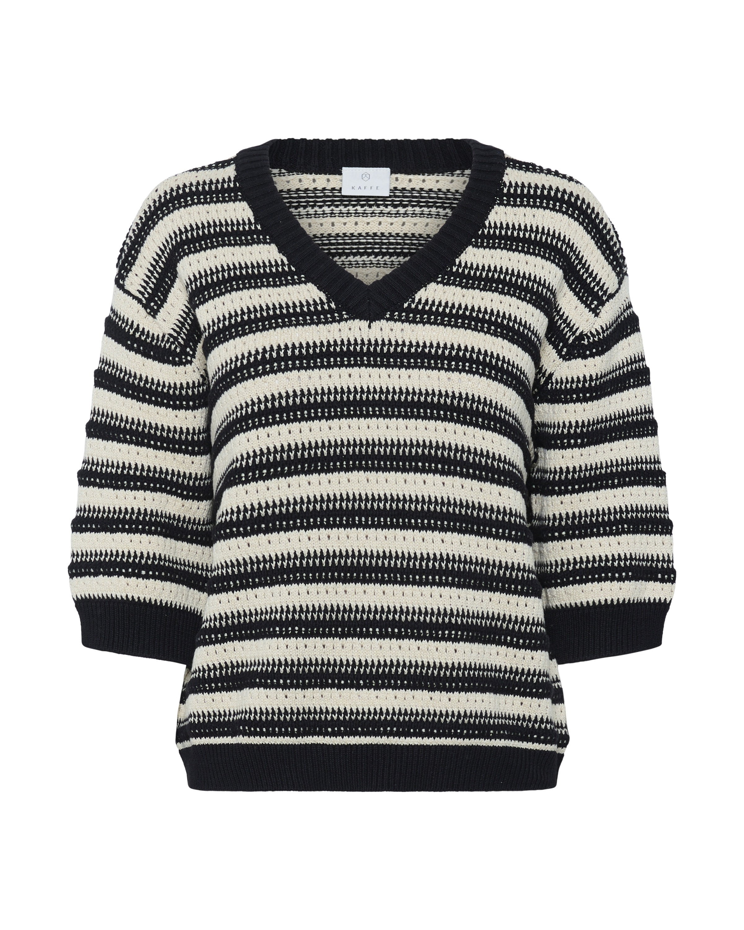 Kaffe Sweater 'Stine' in White: front