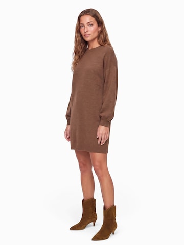 VERO MODA - Vestido de punto 'VMNANCY' en marrón