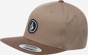 Casquette 'QUARTER TWILL' Volcom en beige : devant