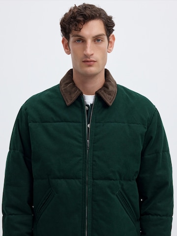 SELECTED - Chaqueta de entretiempo 'SLMGRANT' en verde