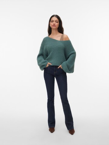 VERO MODA Oversized trui 'VMMaybe' in Groen