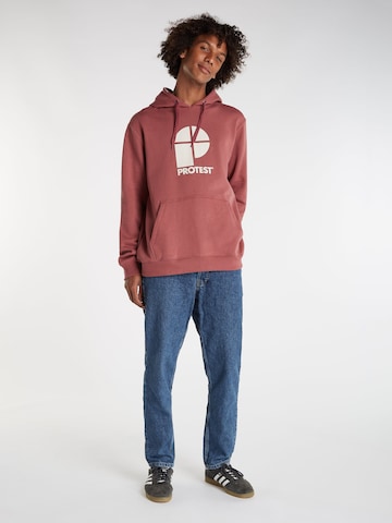 PROTEST Pullover 'CLASSIC LOGO HOODY' in Rot
