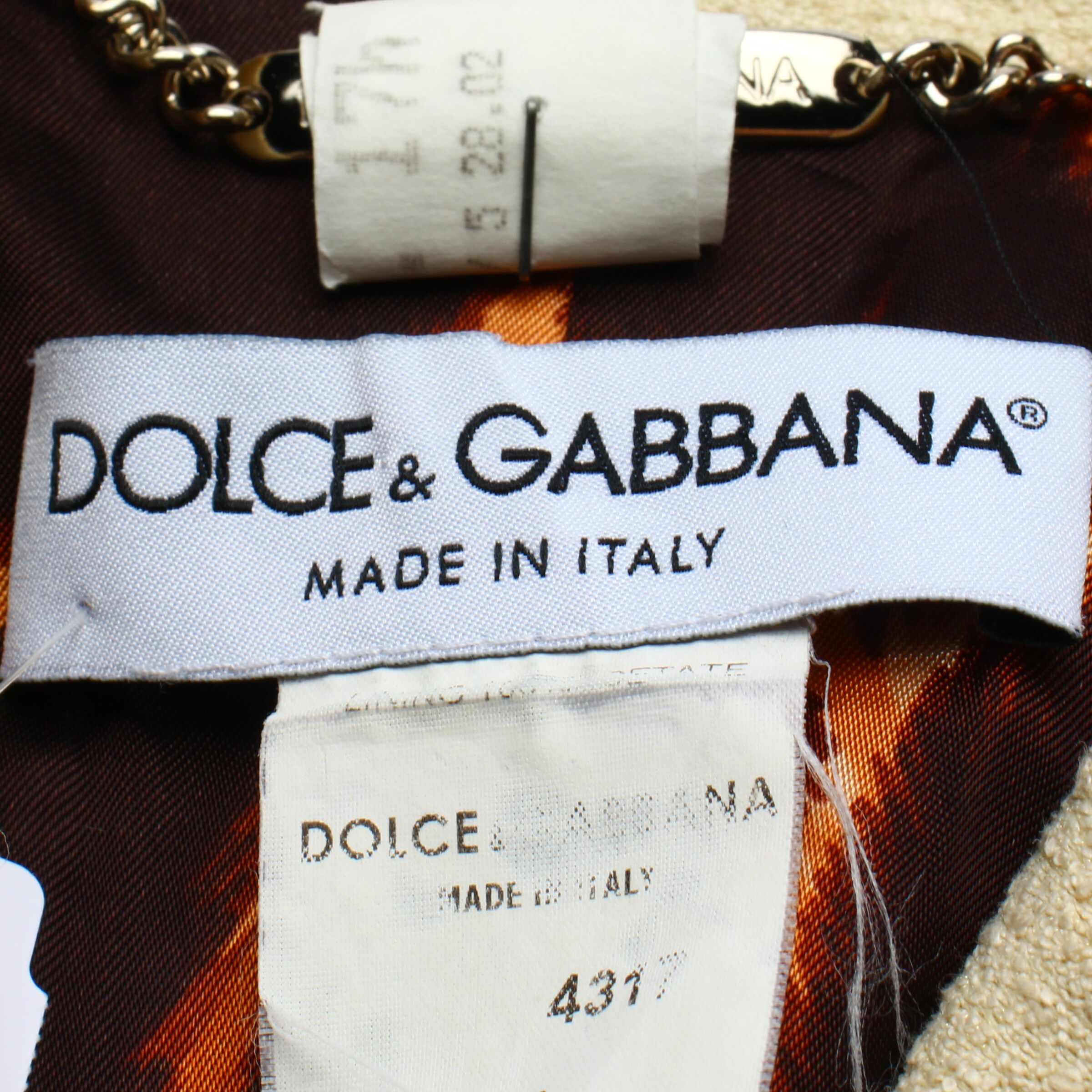 DOLCE & GABBANA Blazer in 8XL in White