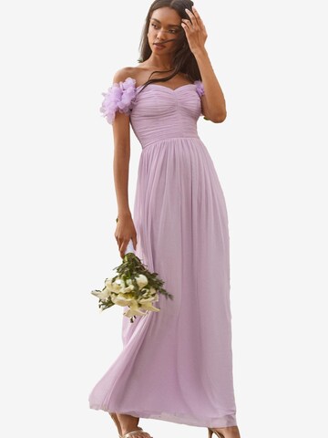 Robe de soirée Lipsy en violet : devant