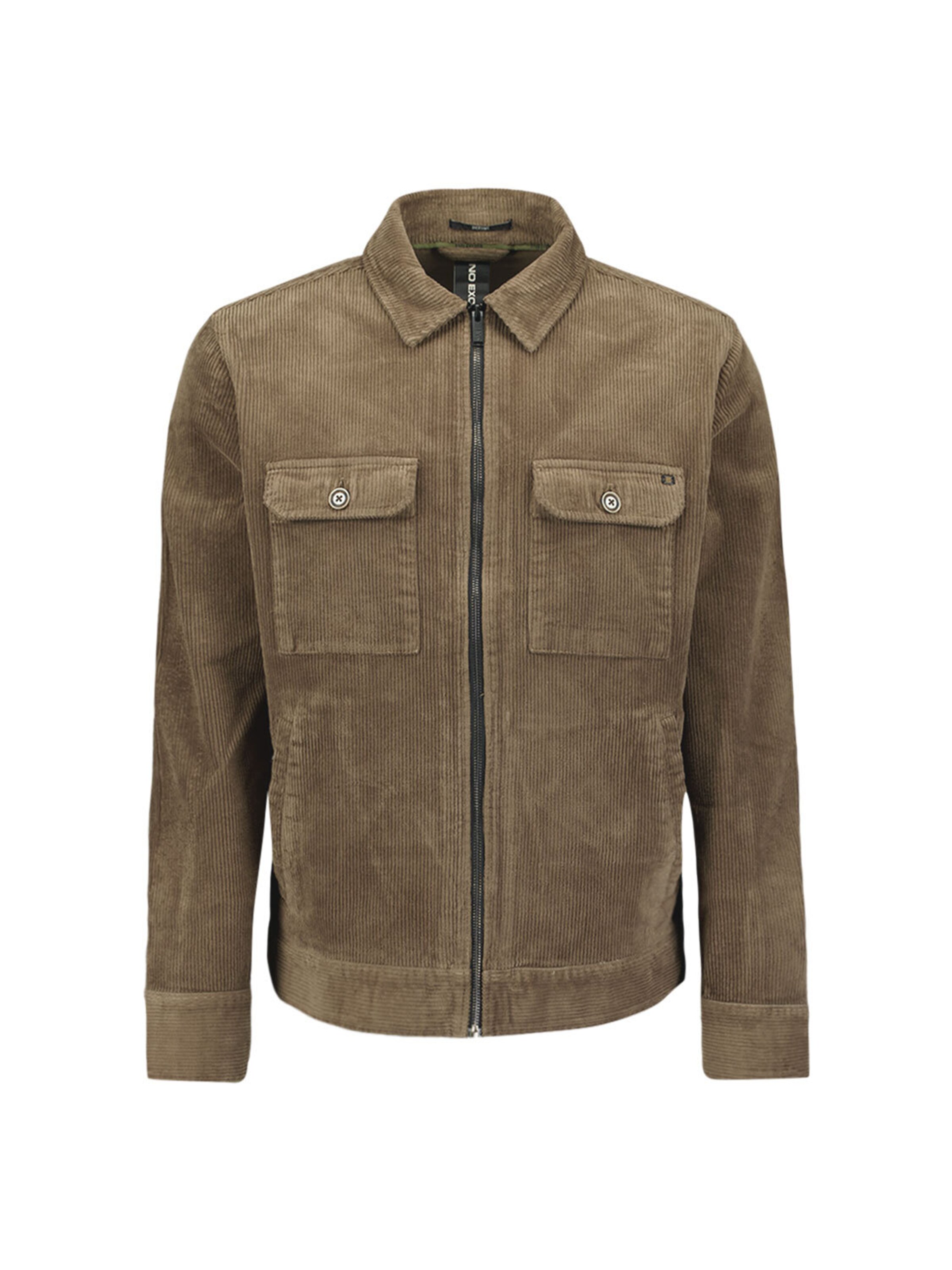 No Excess Tussenjas in Bruin: voorkant