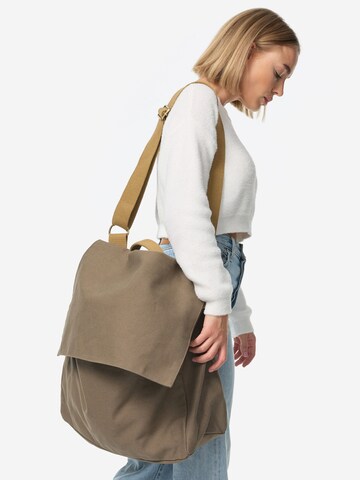 The Organic Company Crossbody Bag in Brown: front