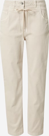 regular Pantaloni di TOM TAILOR in beige: frontale