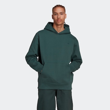 ADIDAS ORIGINALS - Sweatshirt 'Adicolor Contempo' em verde: frente