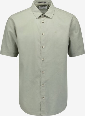 No Excess Button Up Shirt in Green: front