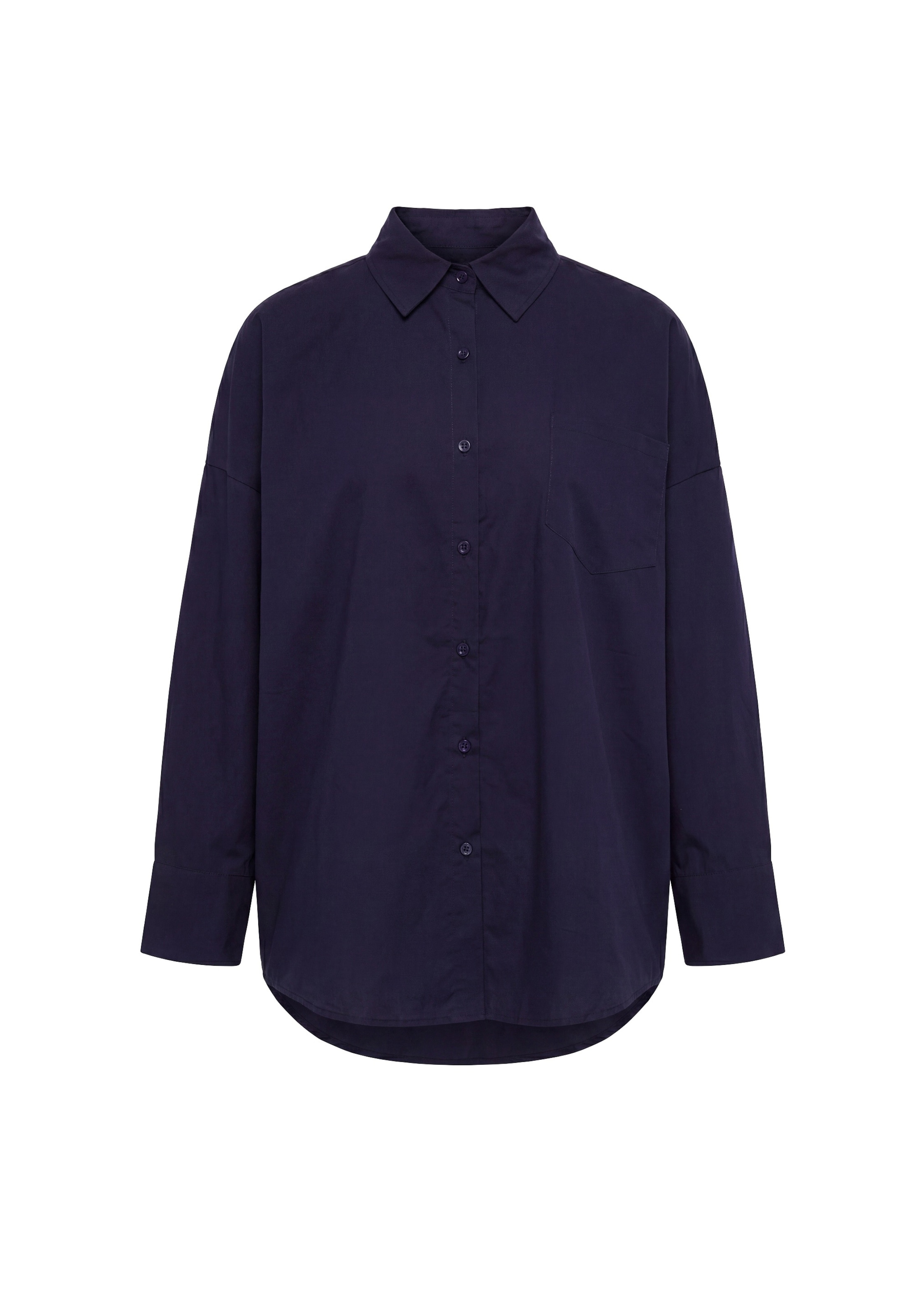 MYMO Blouse in Blue: front