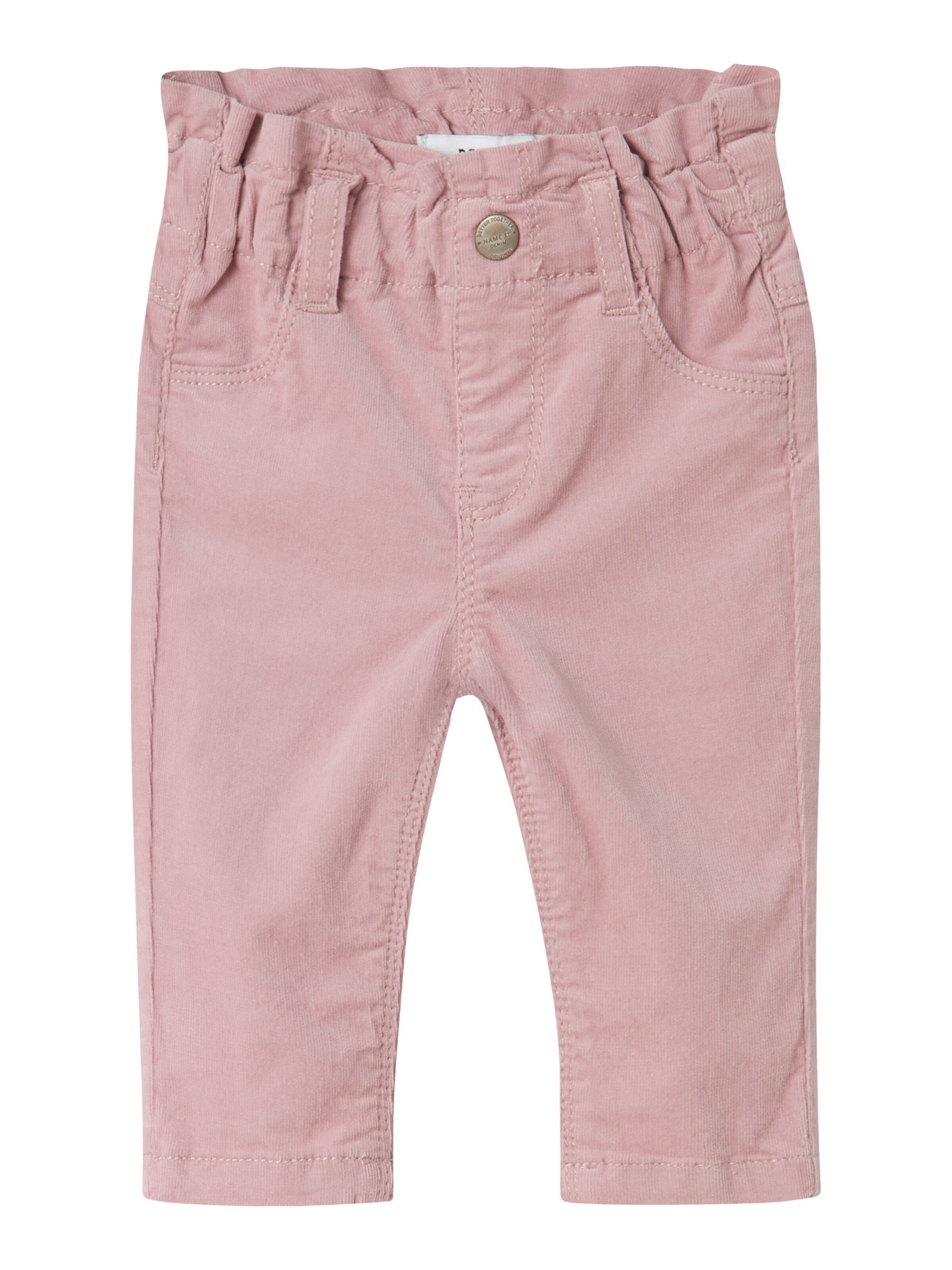 NAME IT - regular Pantalón en lila: frente