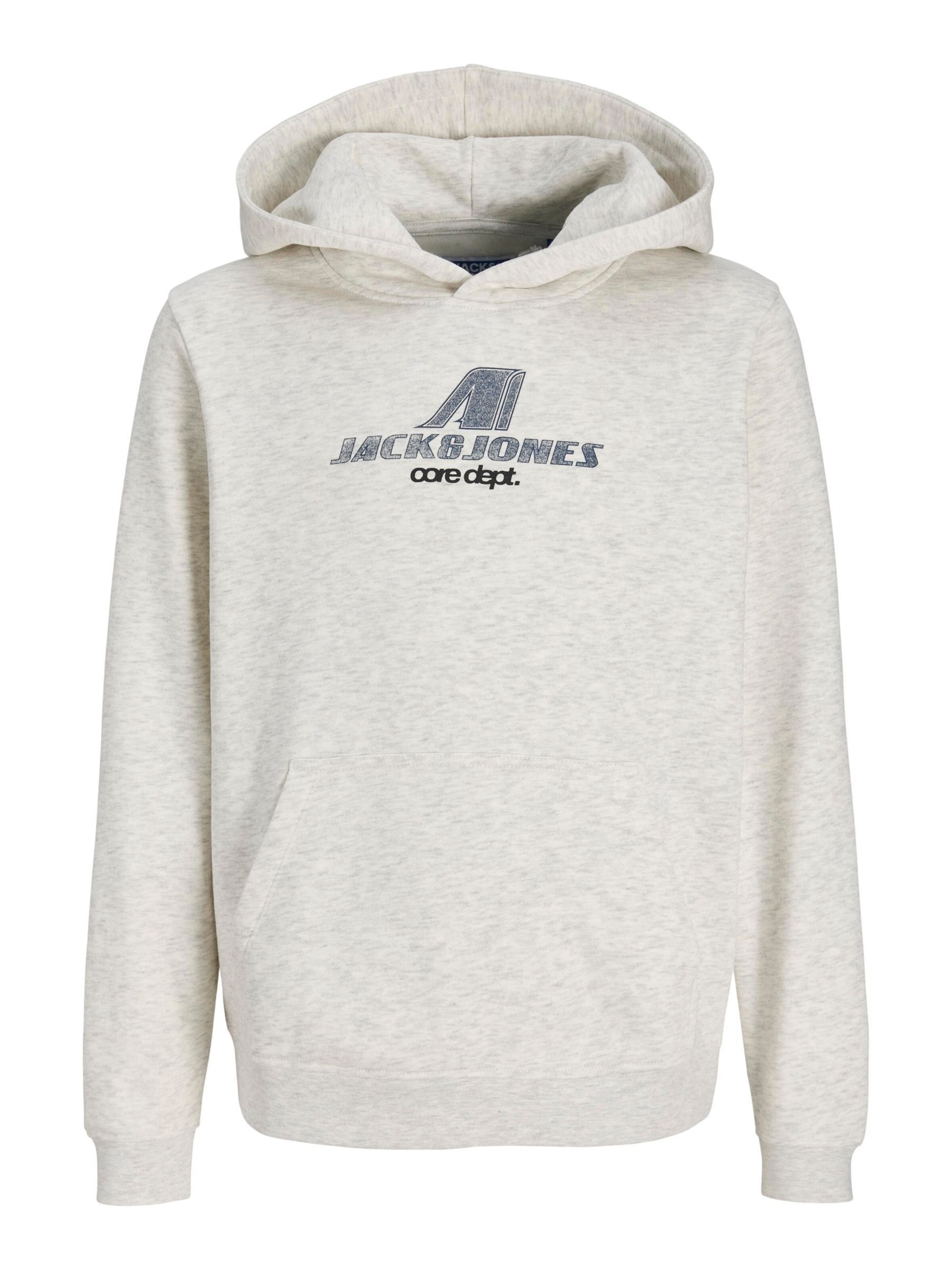 Jack & Jones Junior Sweatshirt in White: front