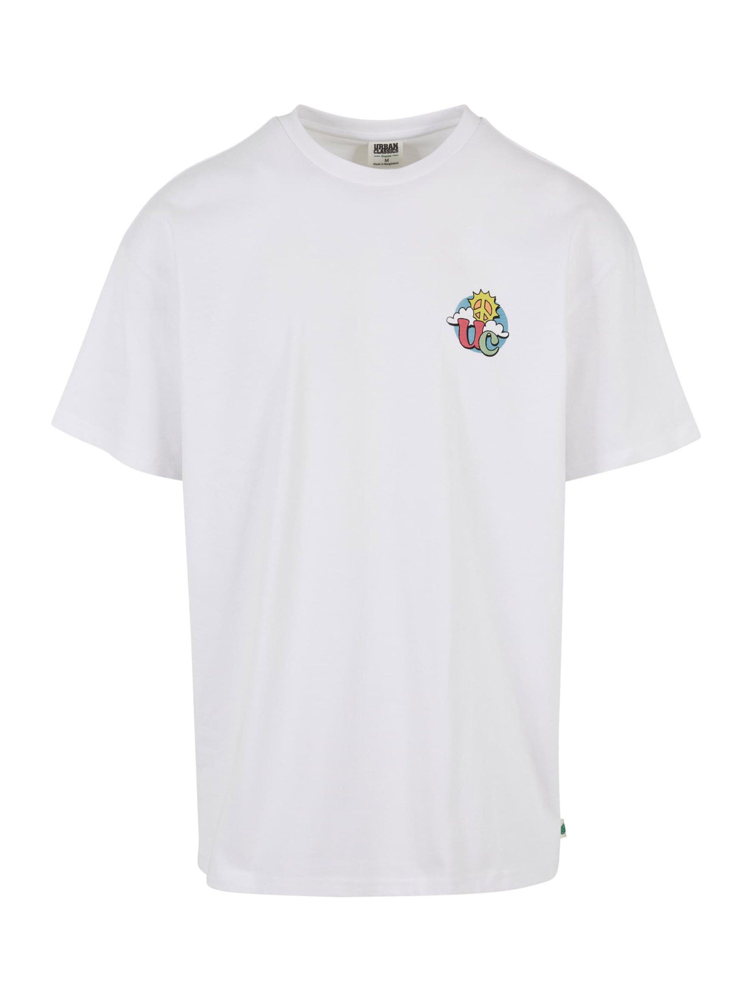 T-Shirt Urban Classics en blanc : devant