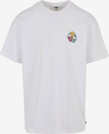 Urban Classics - Camiseta en blanco: frente