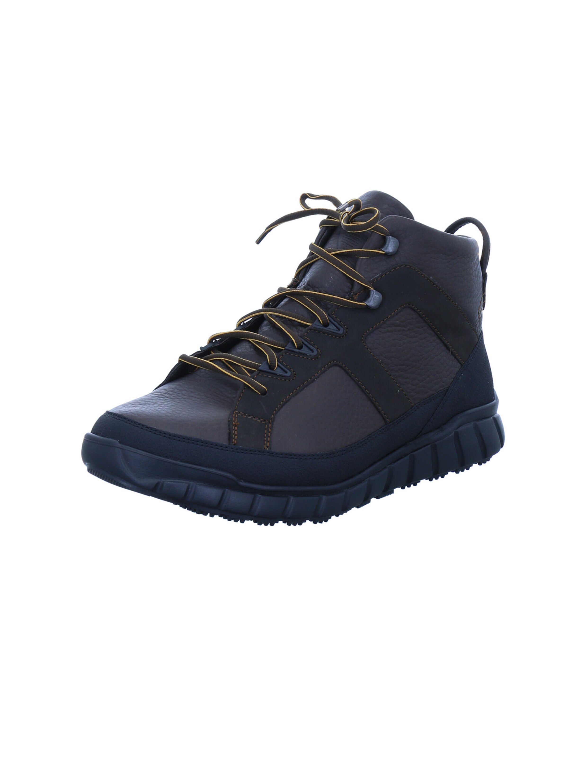Ganter Lace-Up Boots 'Evo' in Blue: front