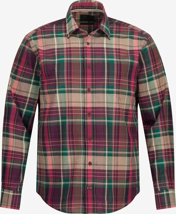 JP1880 Regular fit Button Up Shirt in Red: front