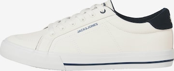 JACK & JONES Sneaker low 'JFWJERRY' i hvid: forside
