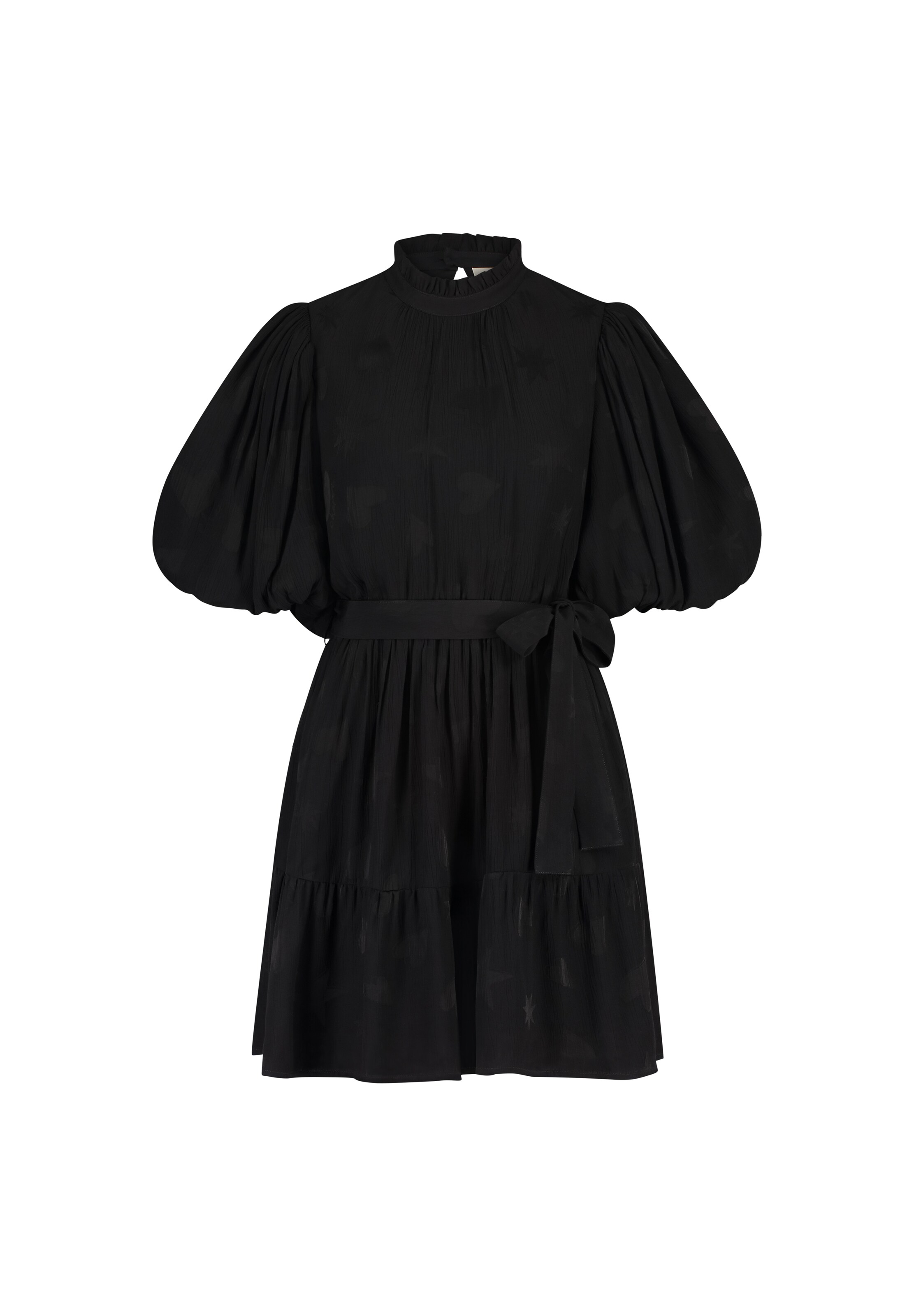 Fabienne Chapot Jurk in Zwart: voorkant