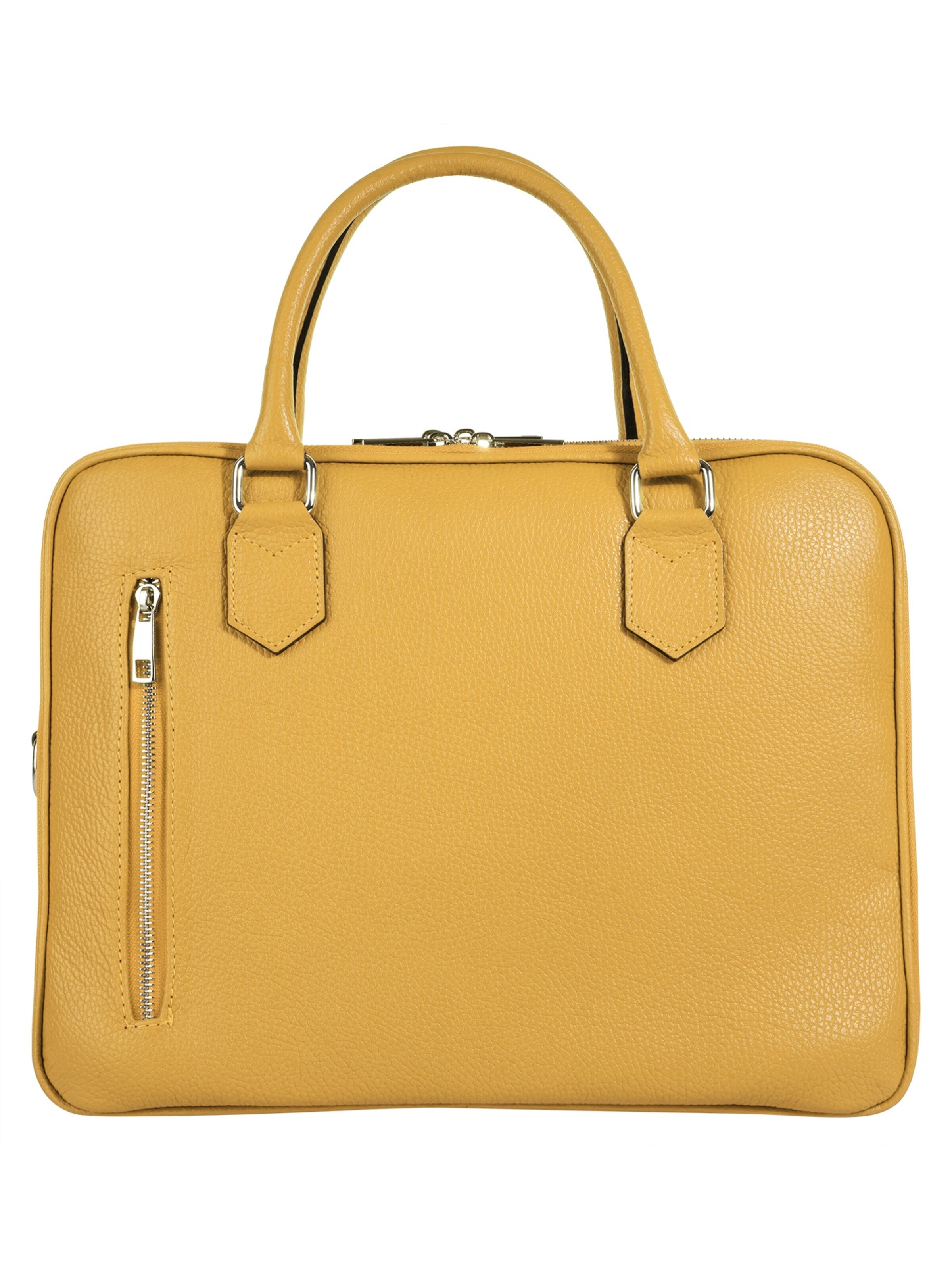 Porte-documents Cluty en jaune