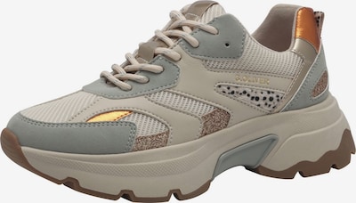 s.Oliver Sneaker in beige / rauchblau, Produktansicht
