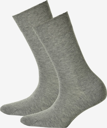 Chaussettes Hudson en gris : devant