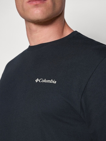 T-Shirt fonctionnel 'Explorers Canyon' COLUMBIA en noir