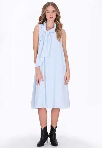 DreiMaster Vintage Jurk in Blauw