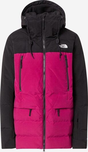 THE NORTH FACE Outdoor jacket 'Pallie Down' in Dark pink / Black / White, Item view