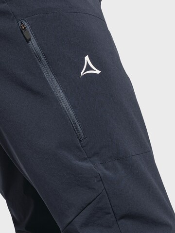 Schöffel Regular Outdoor trousers 'Hestad' in Blue
