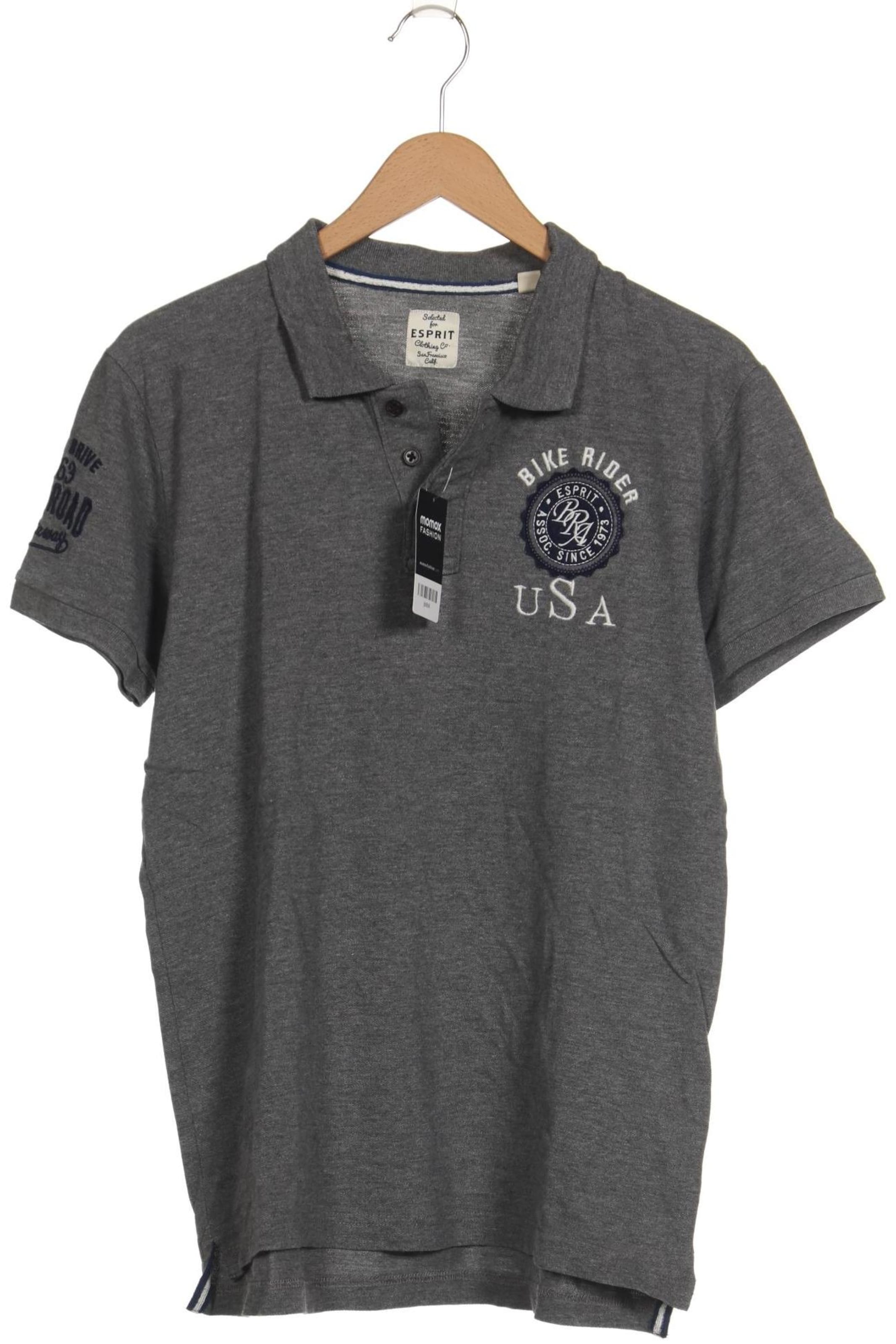 ESPRIT Poloshirt L in Grau: Vorderseite