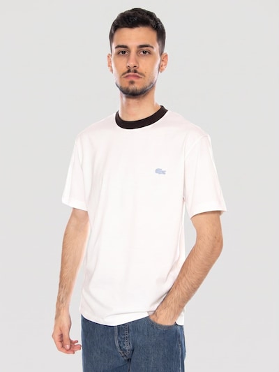 LACOSTE Shirt 'T-SHIRT WHITE' in S in White, Item view
