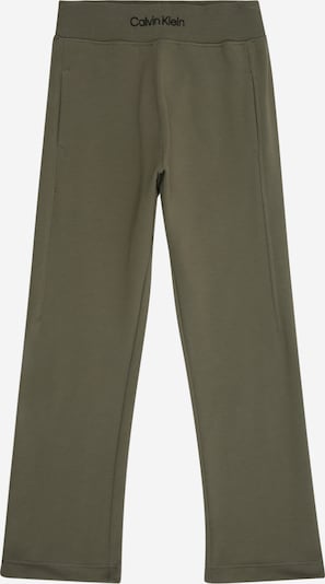 Calvin Klein Jeans Pantalon en olive, Vue avec produit