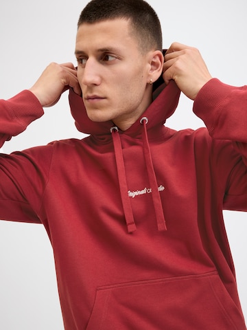 Sweat-shirt 'JORNORREBRO' JACK & JONES en rouge