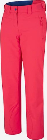 ZIENER Regular Workout Pants ' PANJA ' in Pink: front