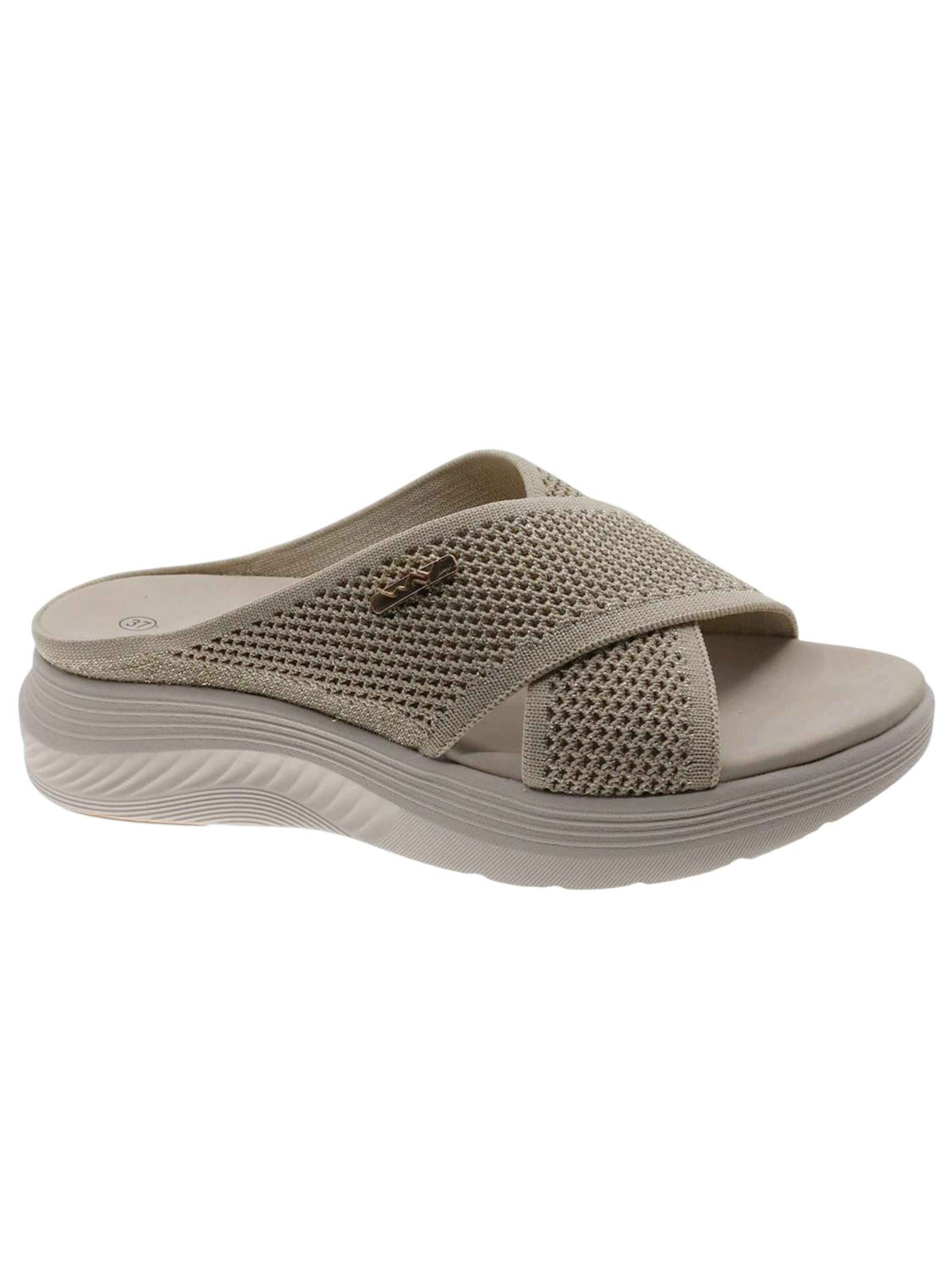 Beppi - Zapatos abiertos en beige: frente