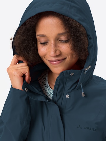 VAUDE Outdoor Coat 'Mineo' in Blue