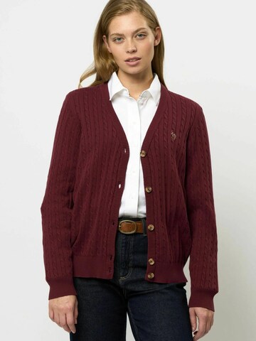 U.S. POLO ASSN. Pullover 'Gill' in Rot: Vorderseite