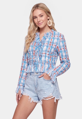 IZIA - Blazer em azul: frente