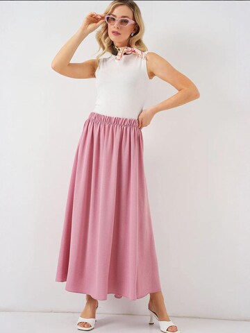 Bigdart Skirt in Pink