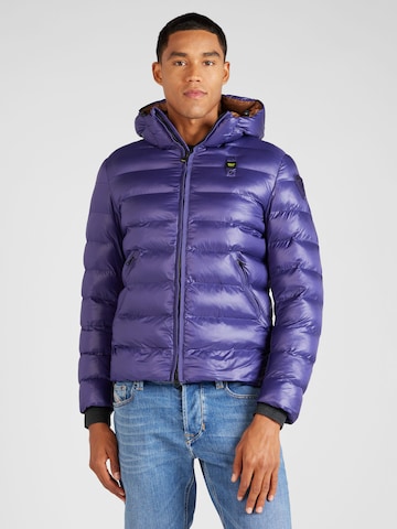 Blauer.USA Between-season jacket in Purple: front